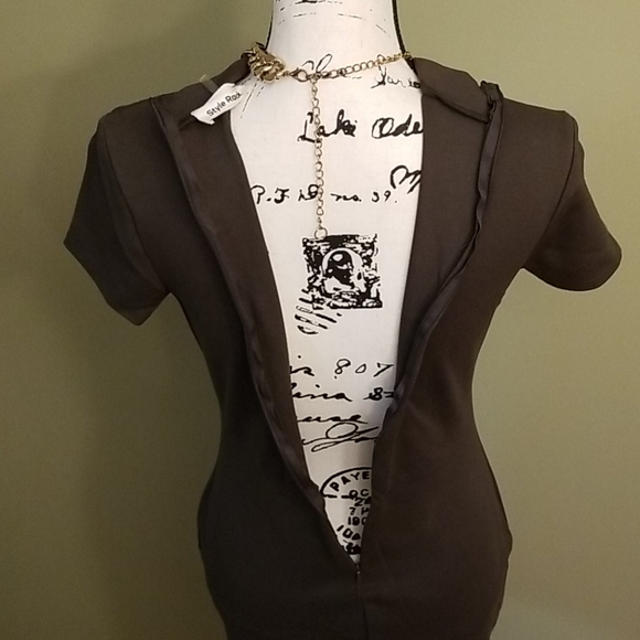 Olive Green Dress💚 - Picture 5 of 6